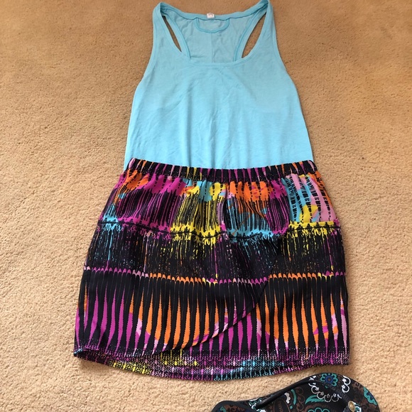 Roxy Multicolor Mini Skirt - Picture 5 of 8